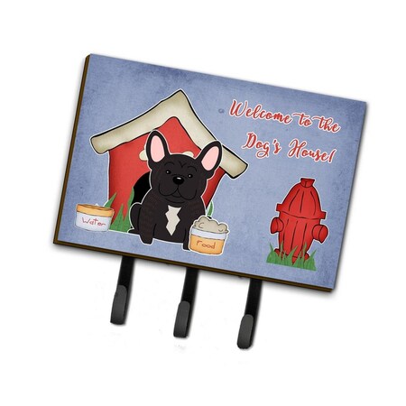 Jensendistributionservices Dog House Collection French Bulldog Brindle Leash or Key Holder MI1704477